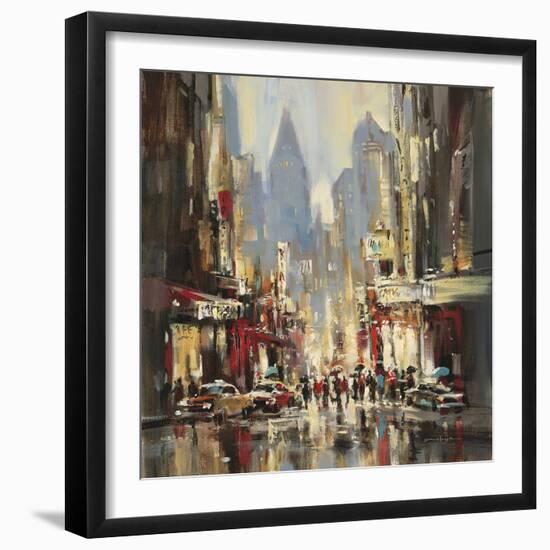 City Sensation-Brent Heighton-Framed Art Print