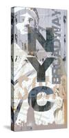 City Signs II-Ken Hurd-Stretched Canvas