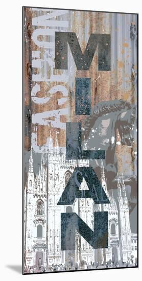 City Signs IV-Ken Hurd-Mounted Giclee Print