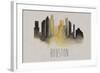 City Silhouettes III-Grace Popp-Framed Art Print
