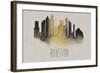 City Silhouettes III-Grace Popp-Framed Art Print