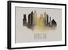 City Silhouettes III-Grace Popp-Framed Art Print