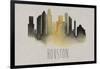 City Silhouettes III-Grace Popp-Framed Art Print