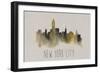 City Silhouettes V-Grace Popp-Framed Art Print