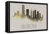 City Silhouettes VI-Grace Popp-Framed Stretched Canvas