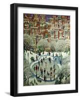 City Skaters-Bill Bell-Framed Giclee Print