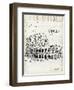 City Sketches IV-Anne Tavoletti-Framed Art Print