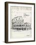 City Sketches IV-Anne Tavoletti-Framed Art Print