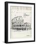 City Sketches IV-Anne Tavoletti-Framed Art Print