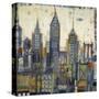 City Sketches-Liz Jardine-Stretched Canvas