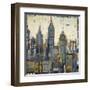 City Sketches-Liz Jardine-Framed Art Print