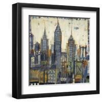 City Sketches-Liz Jardine-Framed Art Print