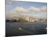 City Skyline Across the Harbor, Boston, Massachusetts, New England, USA-Amanda Hall-Mounted Photographic Print