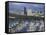 City Skyline and Beach, Honolulu, Oahu, Hawaii-Randa Bishop-Framed Stretched Canvas