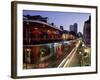 City Skyline and Bourbon Street, New Orleans, Louisiana, United States of America, North America-Gavin Hellier-Framed Photographic Print