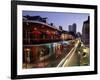 City Skyline and Bourbon Street, New Orleans, Louisiana, United States of America, North America-Gavin Hellier-Framed Photographic Print