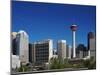 City Skyline and Calgary Tower, Calgary, Alberta, Canada, North America-Hans Peter Merten-Mounted Photographic Print