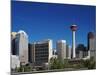 City Skyline and Calgary Tower, Calgary, Alberta, Canada, North America-Hans Peter Merten-Mounted Photographic Print