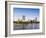 City Skyline and Charles River, Boston, Massachusetts, USA-Amanda Hall-Framed Photographic Print