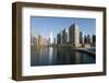 City Skyline and Chicago River, Chicago-Alan Klehr-Framed Photographic Print