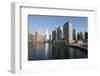 City Skyline and Chicago River, Chicago-Alan Klehr-Framed Photographic Print