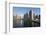 City Skyline and Chicago River, Chicago-Alan Klehr-Framed Photographic Print