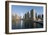 City Skyline and Chicago River, Chicago-Alan Klehr-Framed Photographic Print