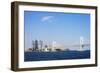 City Skyline and Gwangang Bridge, Busan, South Korea, Asia-Christian Kober-Framed Photographic Print