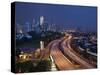 City Skyline and Highway, Kuala Lumpur, Malaysia-Jon Arnold-Stretched Canvas