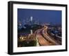 City Skyline and Highway, Kuala Lumpur, Malaysia-Jon Arnold-Framed Photographic Print