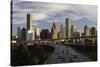 City Skyline and Interstate, Houston, Texas, United States of America, North America-Gavin-Stretched Canvas