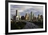 City Skyline and Interstate, Houston, Texas, United States of America, North America-Gavin-Framed Photographic Print