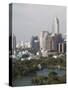 City Skyline and Lumpini Park, Bangkok, Thailand, Southeast Asia-Angelo Cavalli-Stretched Canvas