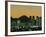 City Skyline and Mount Fuji, Night View, Tokyo, Honshu, Japan-Steve Vidler-Framed Photographic Print