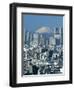 City Skyline and Mount Fuji, Tokyo, Honshu, Japan-Steve Vidler-Framed Photographic Print