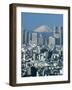 City Skyline and Mount Fuji, Tokyo, Honshu, Japan-Steve Vidler-Framed Photographic Print