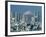 City Skyline and Mount Fuji, Tokyo, Honshu, Japan-Steve Vidler-Framed Photographic Print