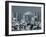 City Skyline and Mount Fuji, Tokyo, Honshu, Japan-Steve Vidler-Framed Premium Photographic Print