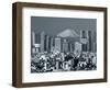 City Skyline and Mount Fuji, Tokyo, Honshu, Japan-Steve Vidler-Framed Photographic Print