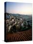 City Skyline and Rooftops, Taxco, Mexico-Steve Vidler-Stretched Canvas