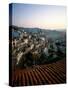City Skyline and Rooftops, Taxco, Mexico-Steve Vidler-Stretched Canvas