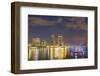 City skyline and St. Johns River. Jacksonville, Florida.-Richard & Susan Day-Framed Photographic Print