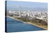 City Skyline and the Juche Tower, Pyongyang, Democratic People's Republic of Korea (DPRK), N. Korea-Gavin Hellier-Stretched Canvas