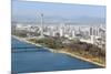 City Skyline and the Juche Tower, Pyongyang, Democratic People's Republic of Korea (DPRK), N. Korea-Gavin Hellier-Mounted Photographic Print