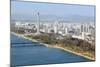 City Skyline and the Juche Tower, Pyongyang, Democratic People's Republic of Korea (DPRK), N. Korea-Gavin Hellier-Mounted Photographic Print