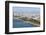 City Skyline and the Juche Tower, Pyongyang, Democratic People's Republic of Korea (DPRK), N. Korea-Gavin Hellier-Framed Photographic Print