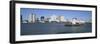 City Skyline and the Mississippi River, New Orleans, Louisiana, United States of America-Gavin Hellier-Framed Premium Photographic Print