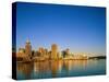 City Skyline and Waterfront, Vancouver, British Columbia, Canada-Steve Vidler-Stretched Canvas