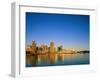 City Skyline and Waterfront, Vancouver, British Columbia, Canada-Steve Vidler-Framed Photographic Print