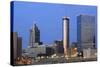 City Skyline at Dusk, Atlanta, Georgia, United States of America, North America-Richard Cummins-Stretched Canvas